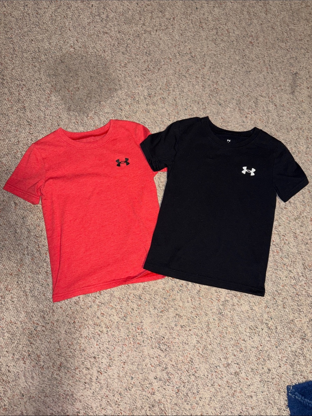Under Armour Kids' Short Sleeve Performance Tee - Red / Black